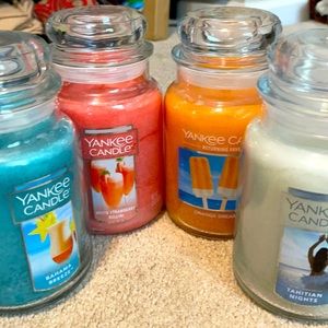 NEW Large Yankee Candles.
